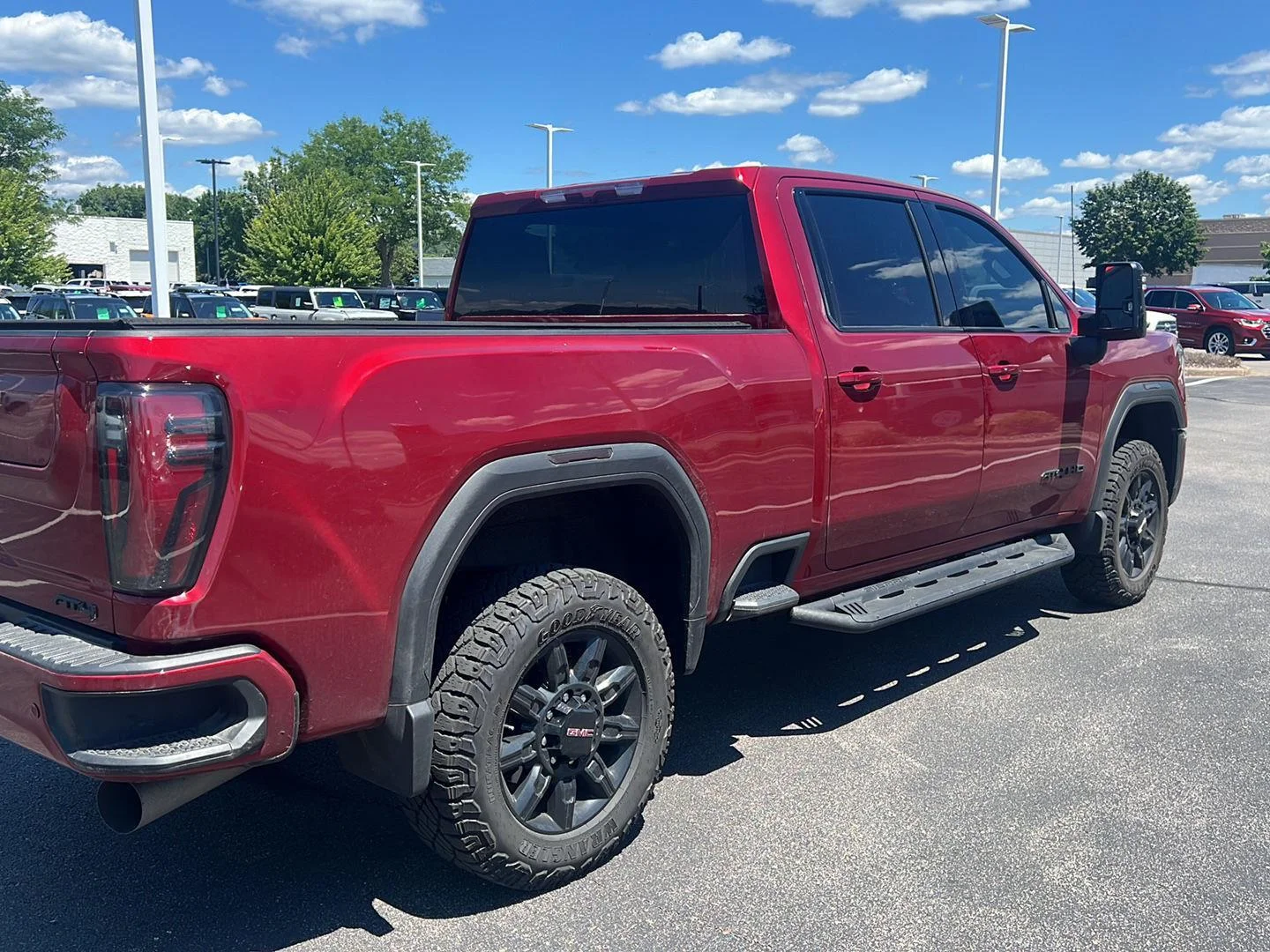 Used 2024 Volcanic Red Tintcoat GMC AT4 image 7