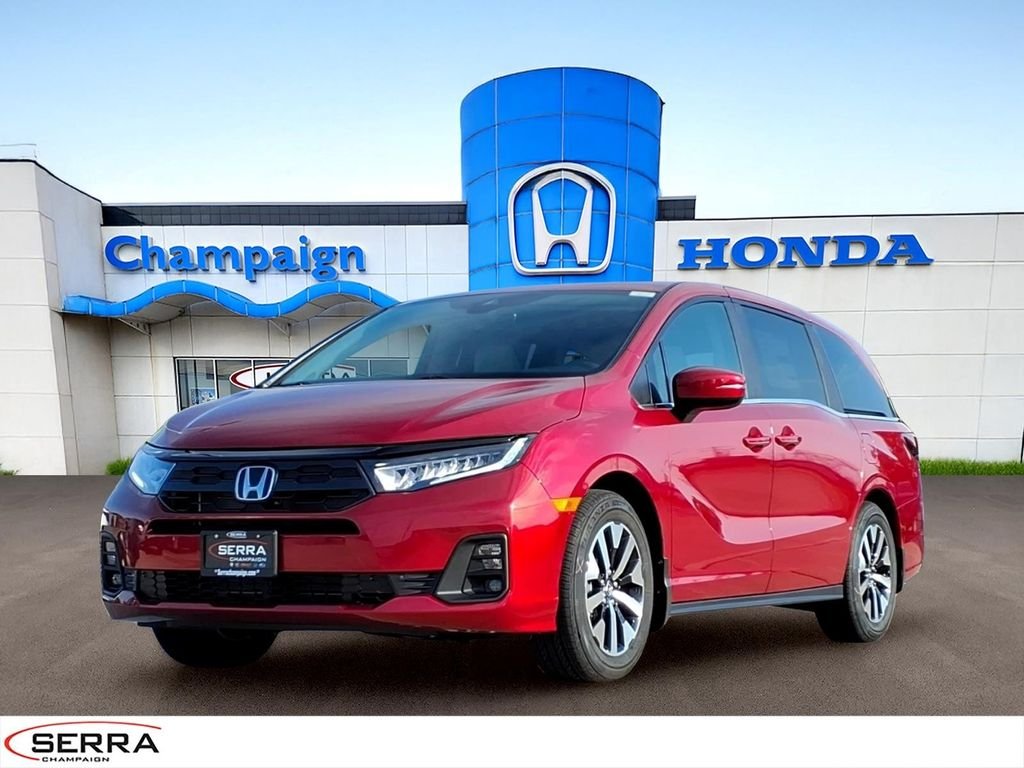 New 2026 Radiant Red Metallic II Honda EX-L image 1