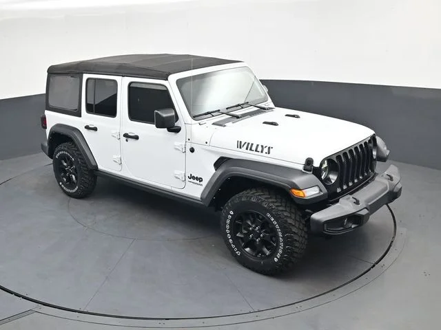 Used 2022 White Jeep Unlimited Willys image 23