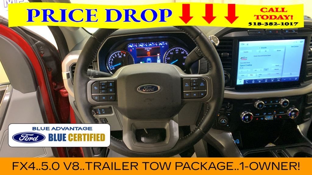 Certified Used 2021 Red Metallic Ford XLT image 31