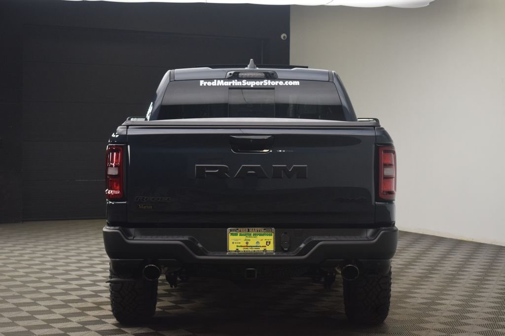 New 2026 Forged Blue Metallic Exterior Paint RAM Rebel image 12