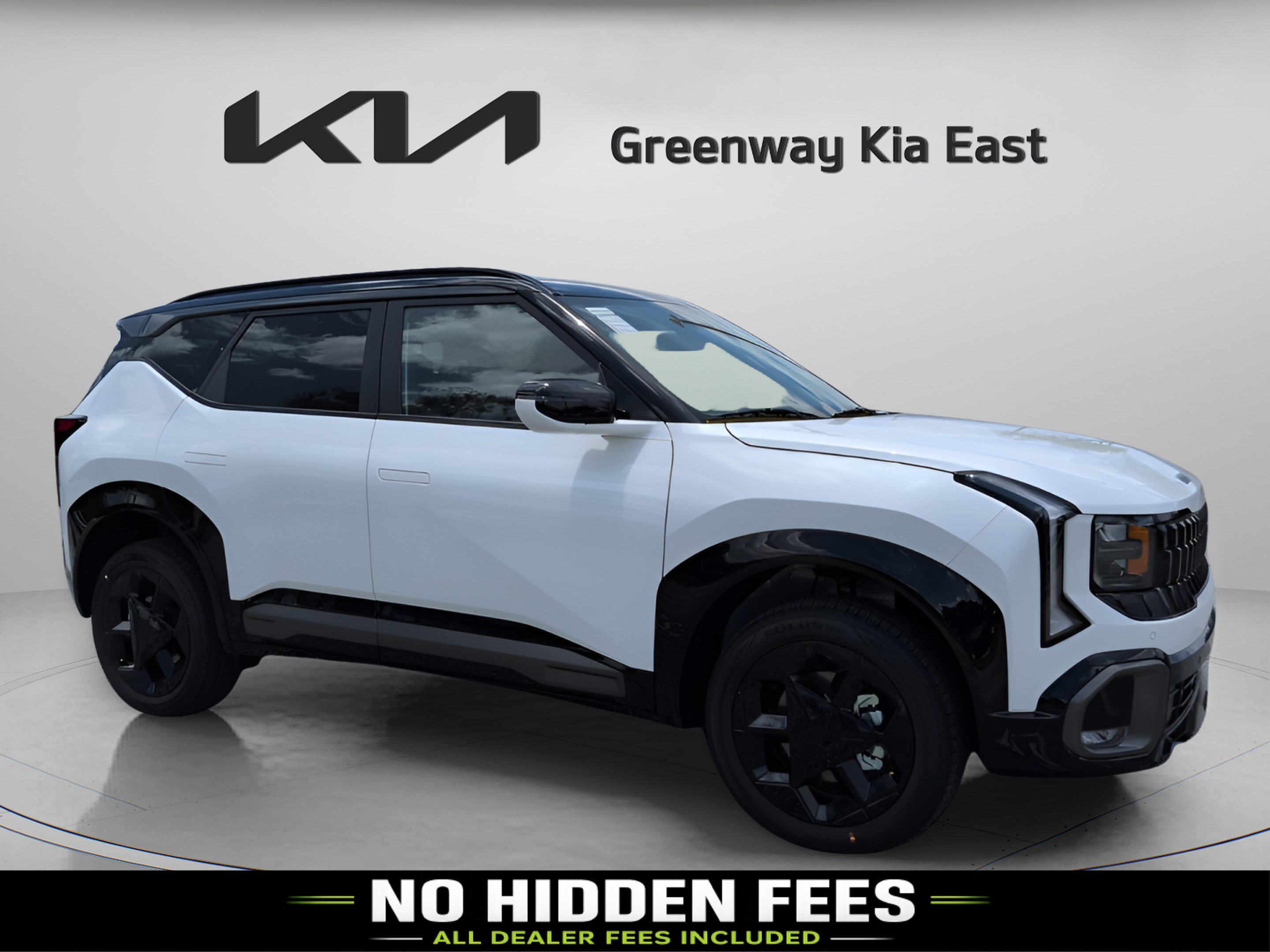 New 2027 Snow White Pearl / Black Roof Kia X-Line S image 1