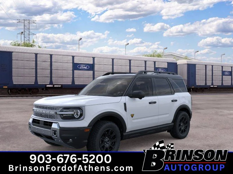 New 2026 Space White Metallic Ford Badlands® image 1