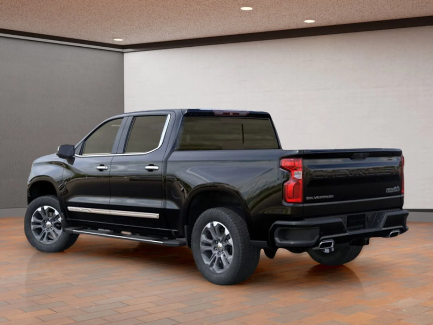 New 2026 Black Chevrolet Crew Cab Short Box 4-Wheel Drive High Country image 3
