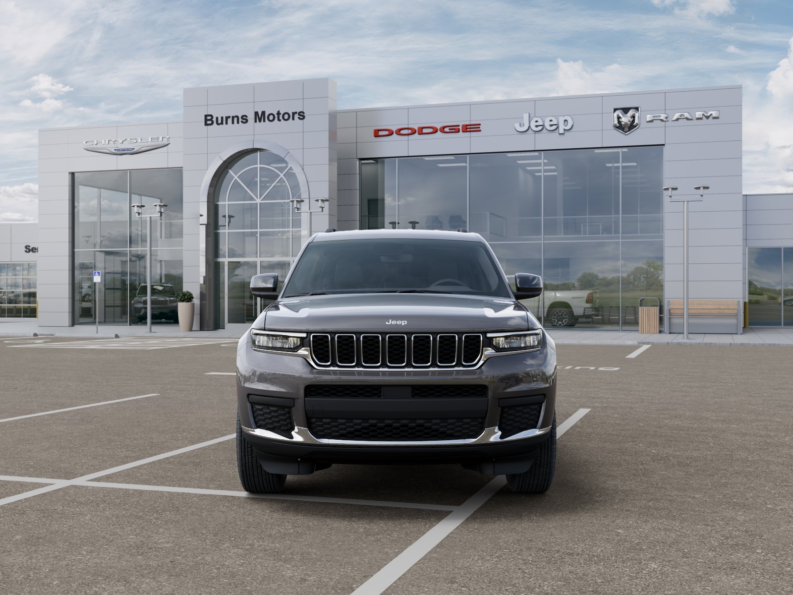 New 2026 Baltic Gray Metallic Clear-Coat Exterior Paint Jeep Laredo image 32