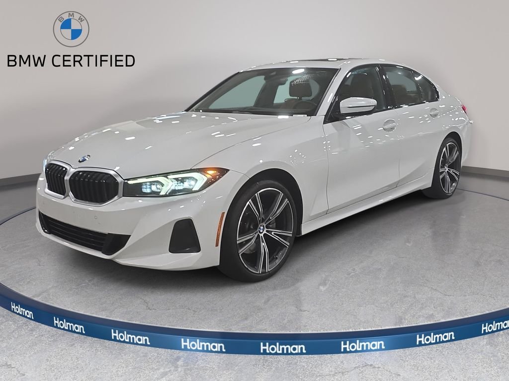 Certified Used 2023 Mineral White Metallic BMW 330i image 1