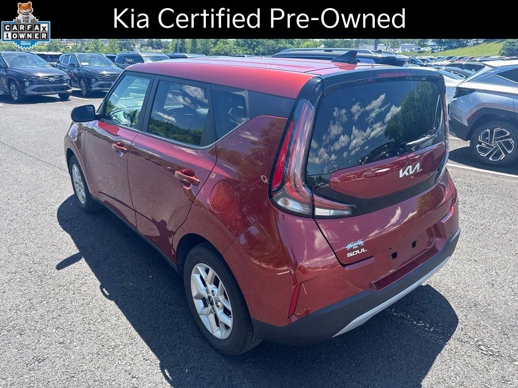 Certified Used 2023 Orange Kia LX image 7