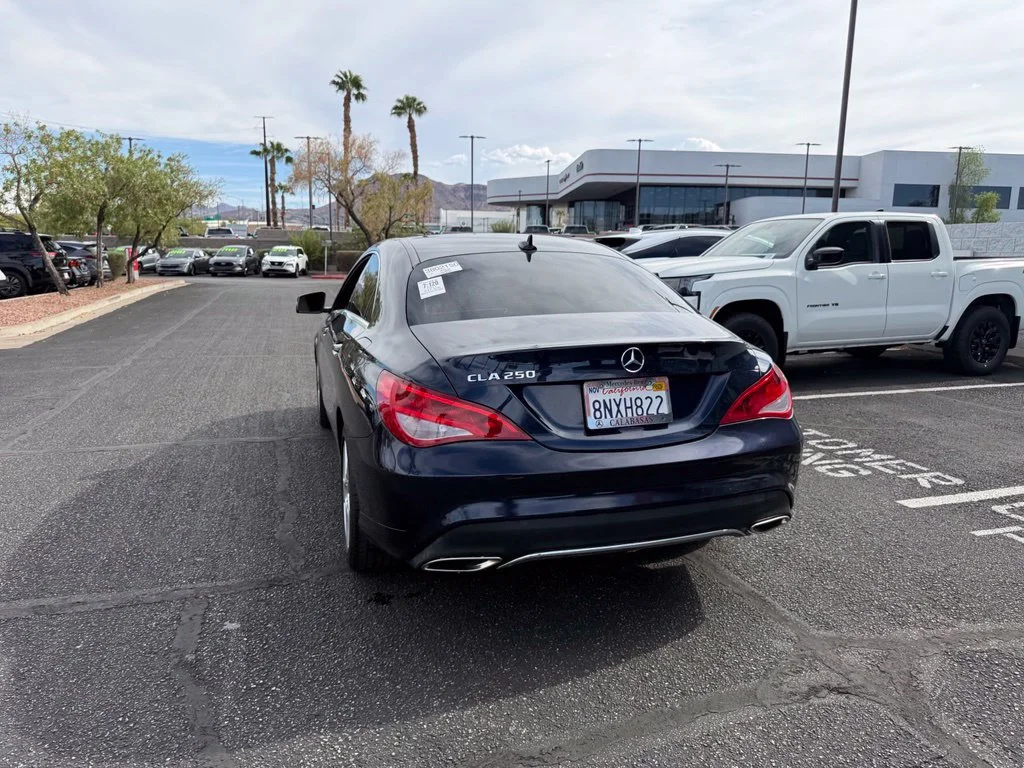 Used 2017 Blue Mercedes-Benz CLA 250 image 9