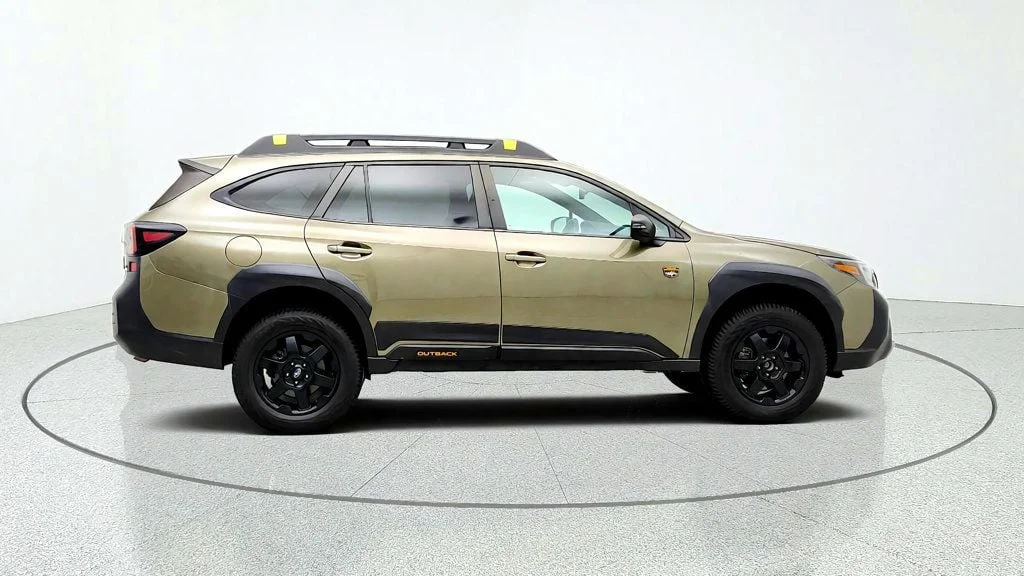 Used 2022 Autumn Green Metallic Subaru Wilderness CVT w/ Power Moonroof & Navigation image 4
