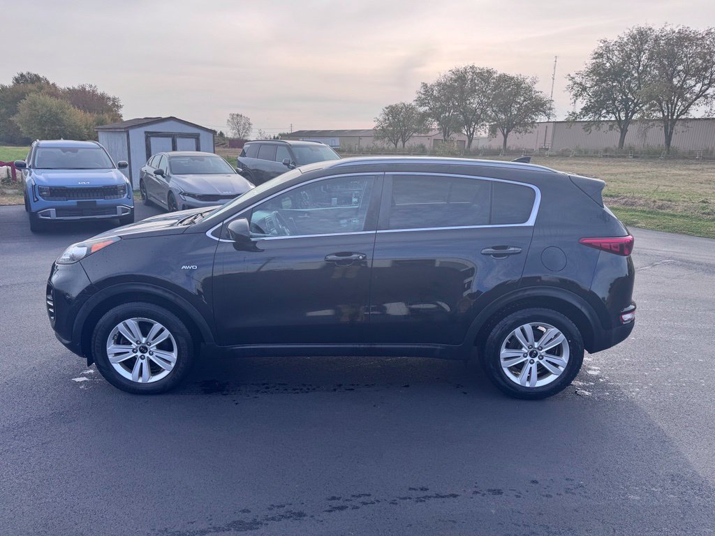 Used 2017 Black Cherry Kia LX image 3