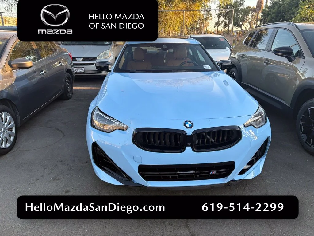 Used 2025 Blue BMW M240i image 1