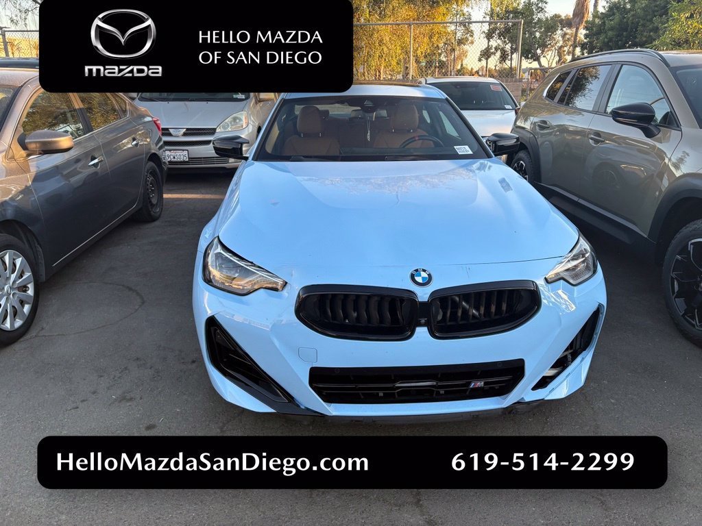 Used 2025 Blue BMW M240i image 1