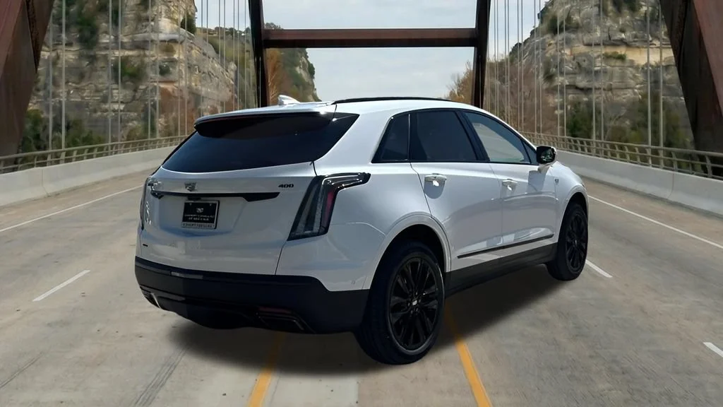 New 2026 Crystal White Tricoat Cadillac Sport image 9