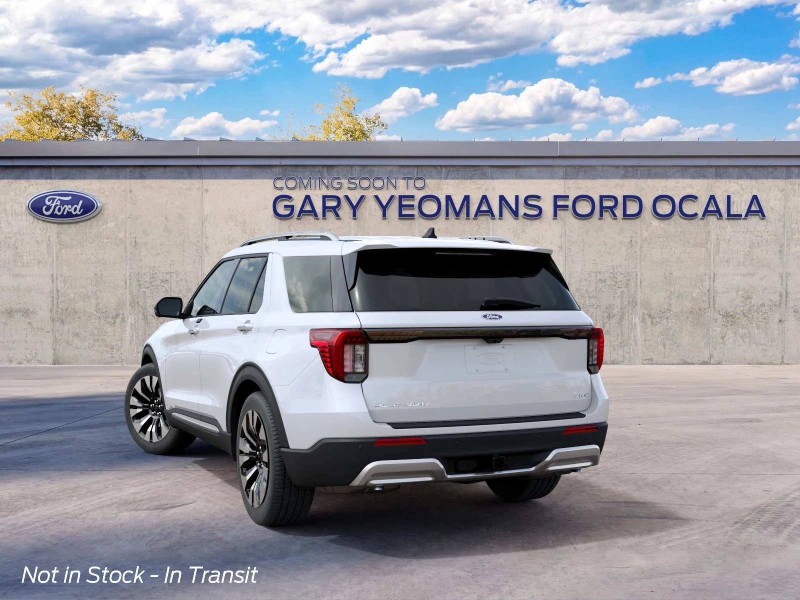 New 2027 Star White Metallic Tri-Coat Ford Platinum™ image 8
