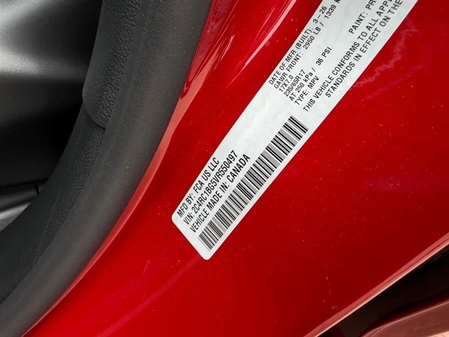 New 2027 Red Hot Pearl-Coat Exterior Paint Chrysler Select image 24