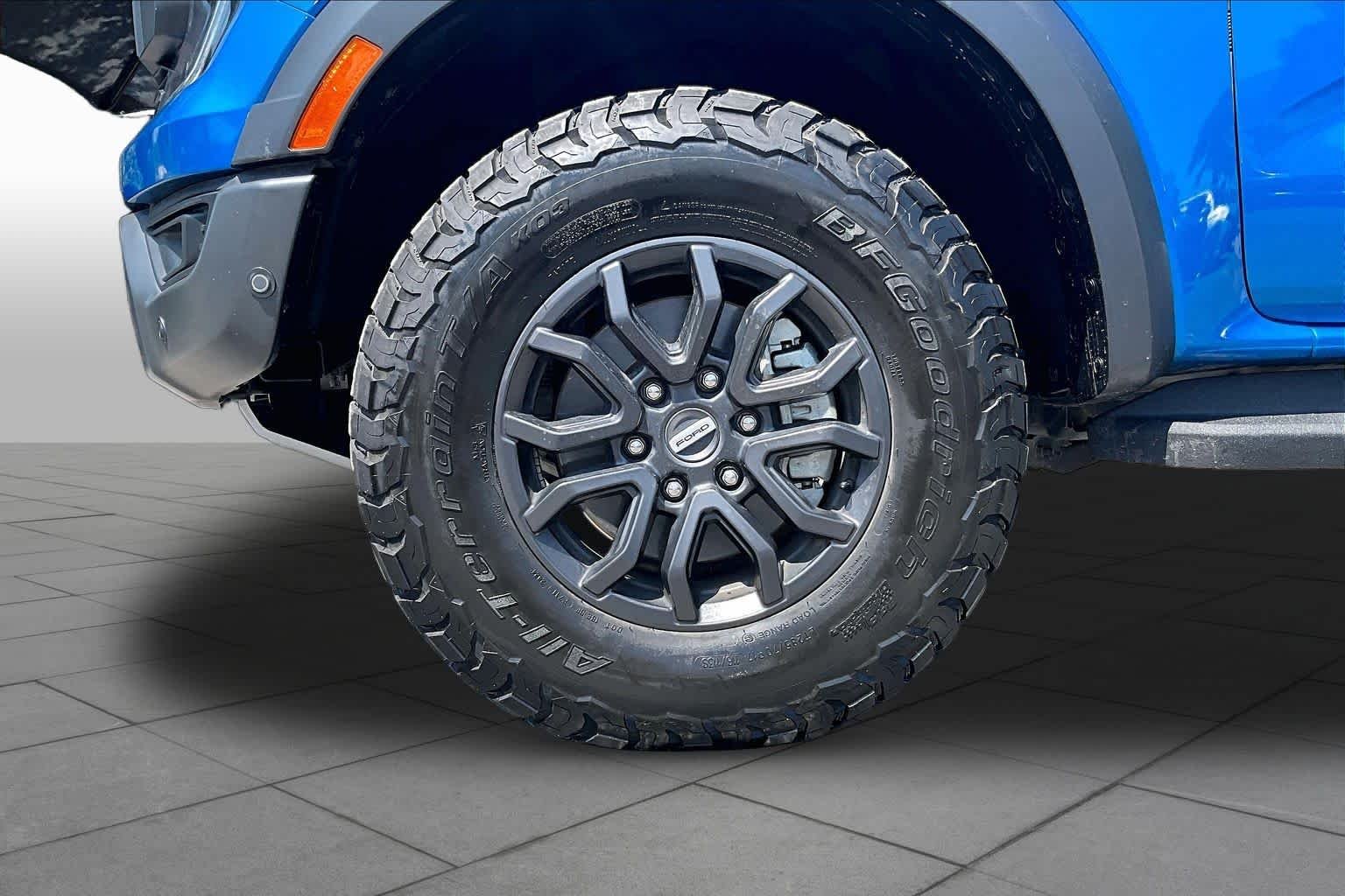 Used 2024 Velocity Blue Metallic Ford Raptor image 11