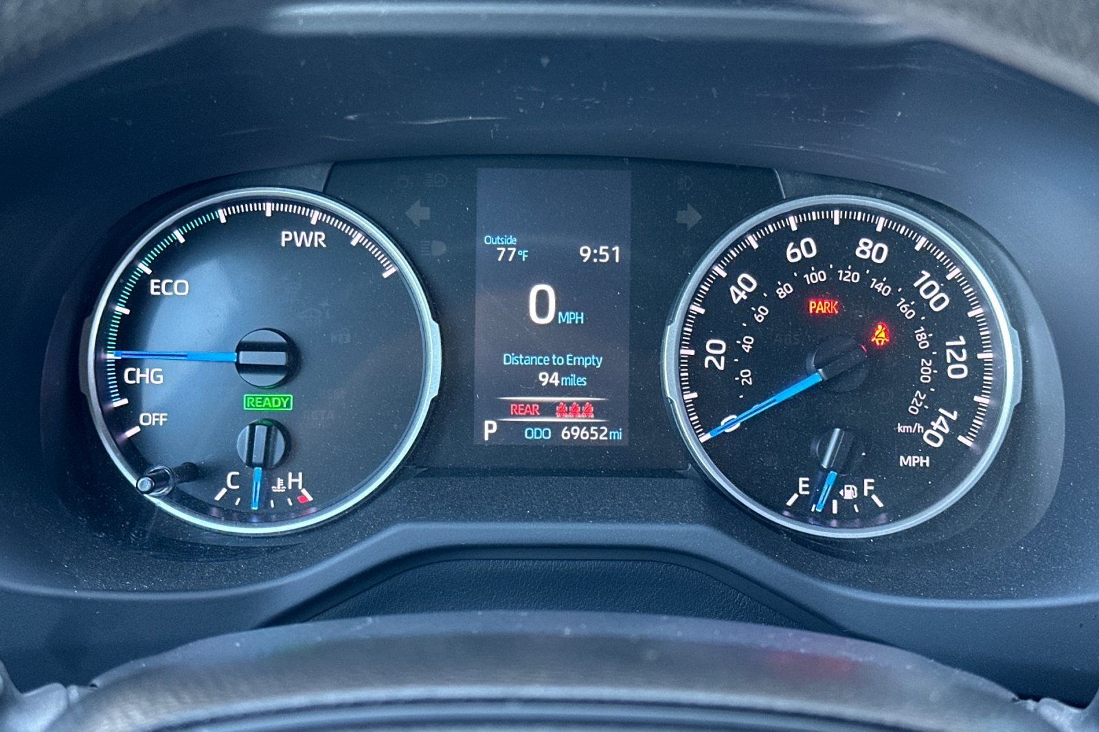 Used 2021 Magnetic Gray Metallic Toyota Hybrid LE image 23