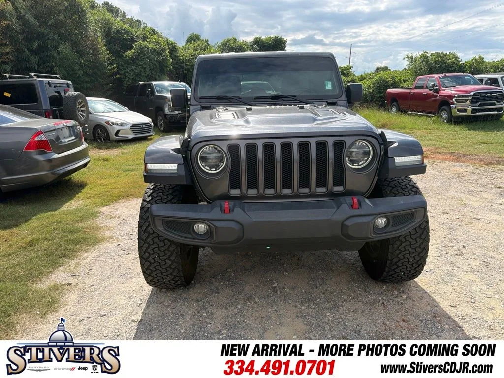 Used 2020 Gray Jeep Unlimited Rubicon image 3