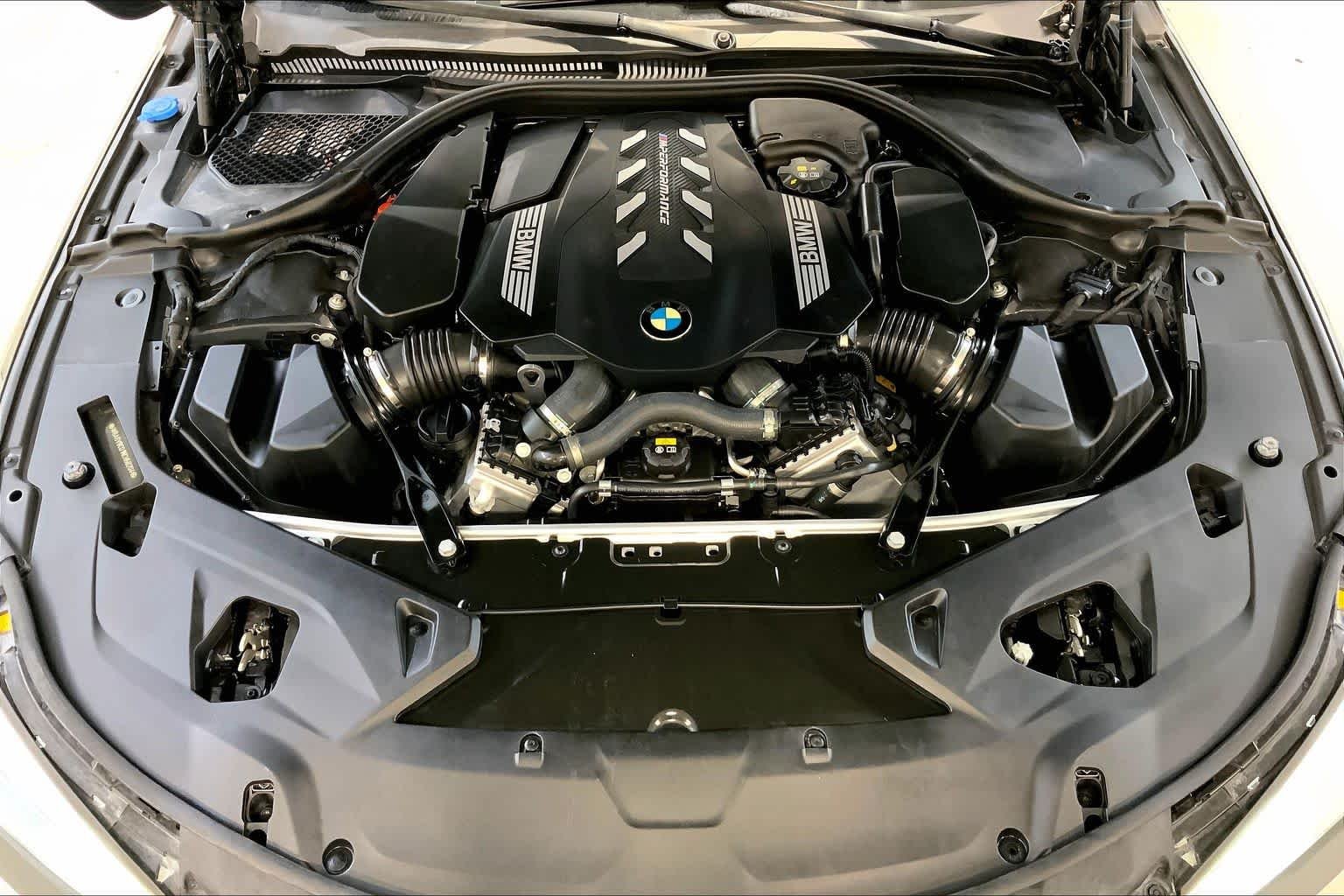 Used 2022 Individual Dravit Grey Metallic BMW M850i image 30