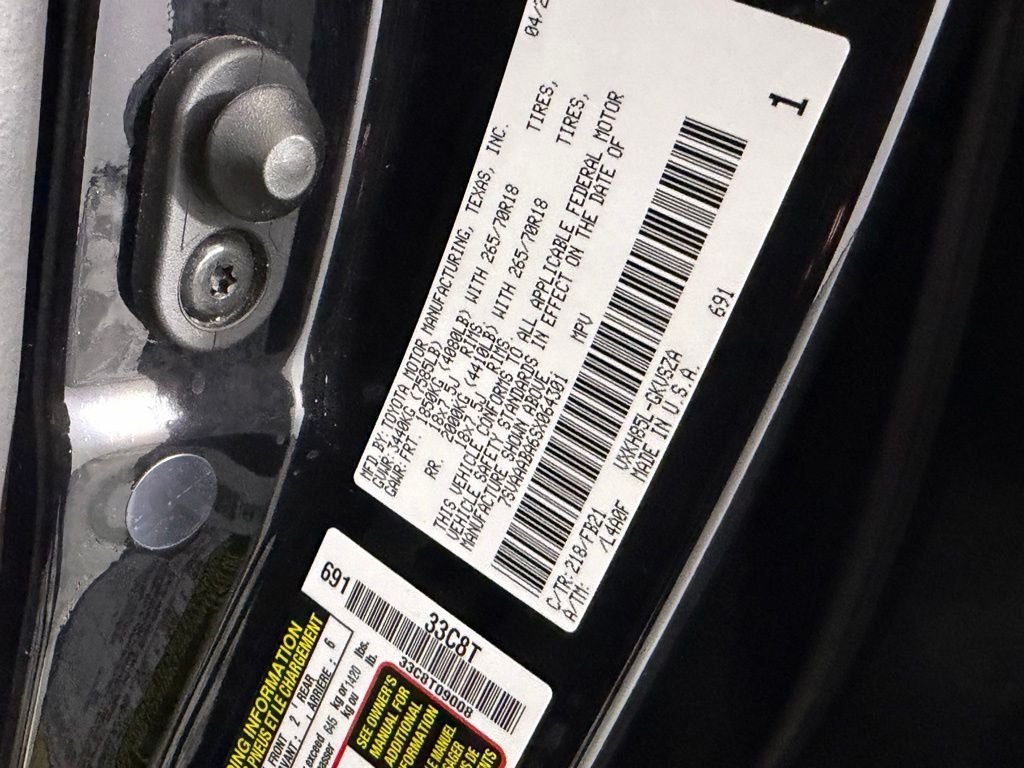 Used 2025 Black Toyota SR5 image 33