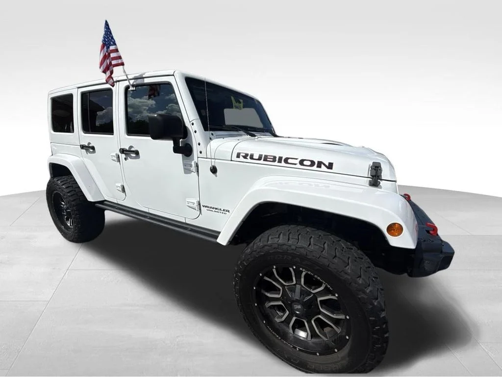 Used 2017 White Jeep Unlimited Rubicon image 9