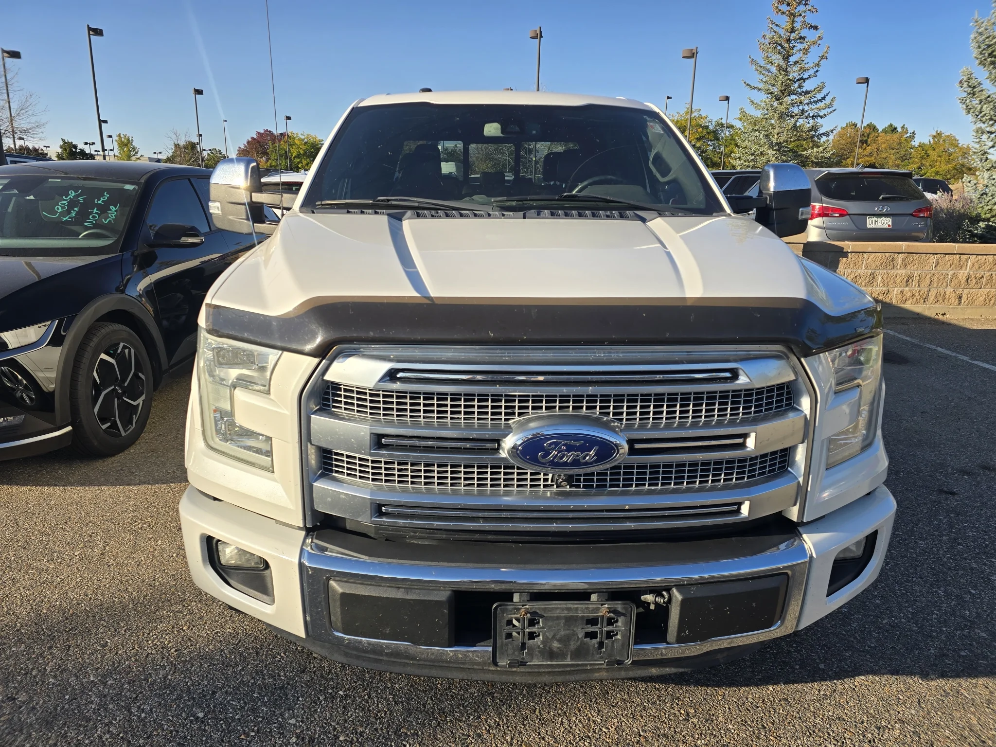 Used 2015 White Platinum Metallic Tri-Coat Ford Platinum image 18