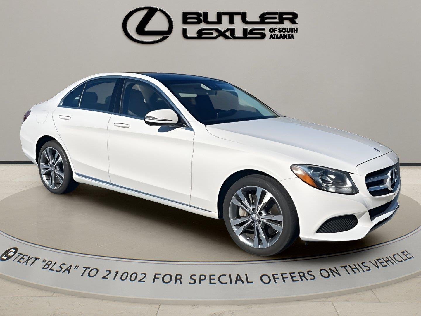 Used 2016 Polar White Mercedes-Benz C 300 image 3