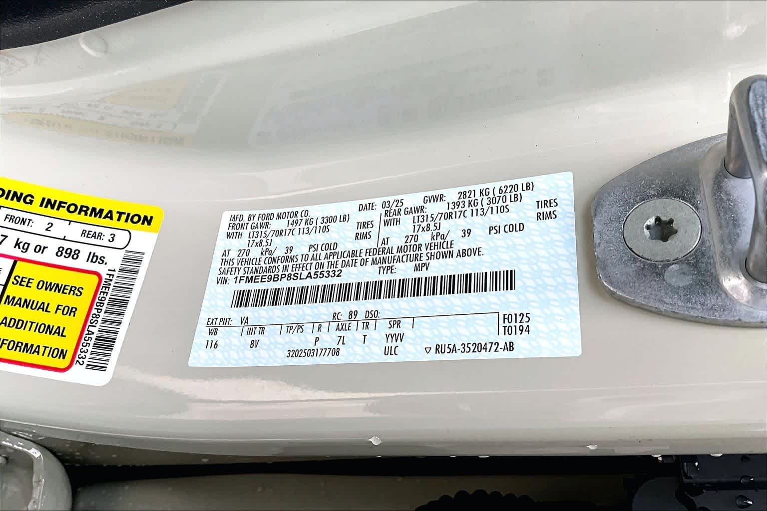 Certified Used 2025 Desert Sand Ford Badlands image 34