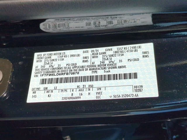 Used 2024 Black Ford King Ranch image 38