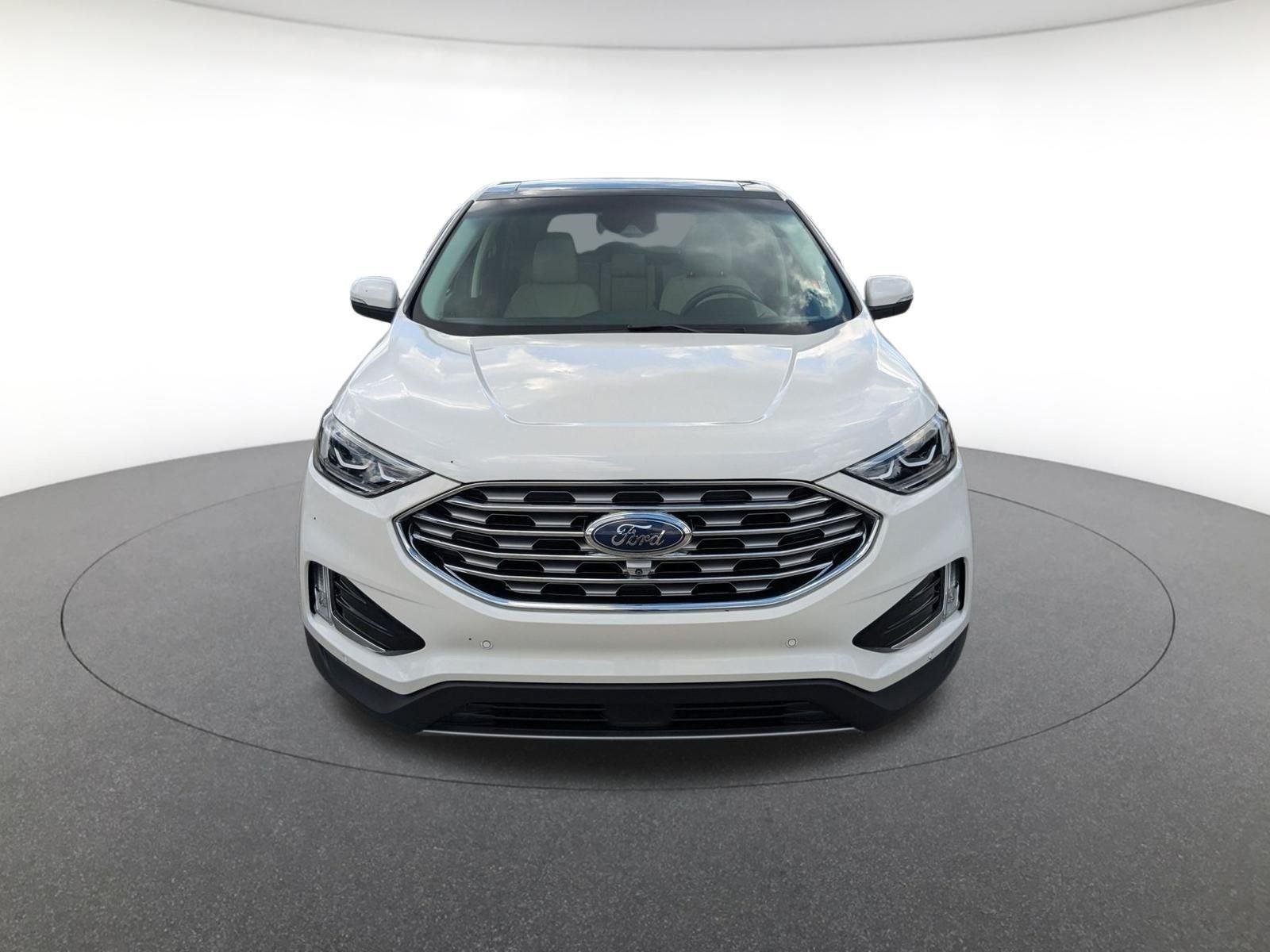 Used 2020 Star White Metallic Tri-Coat Ford Titanium image 10