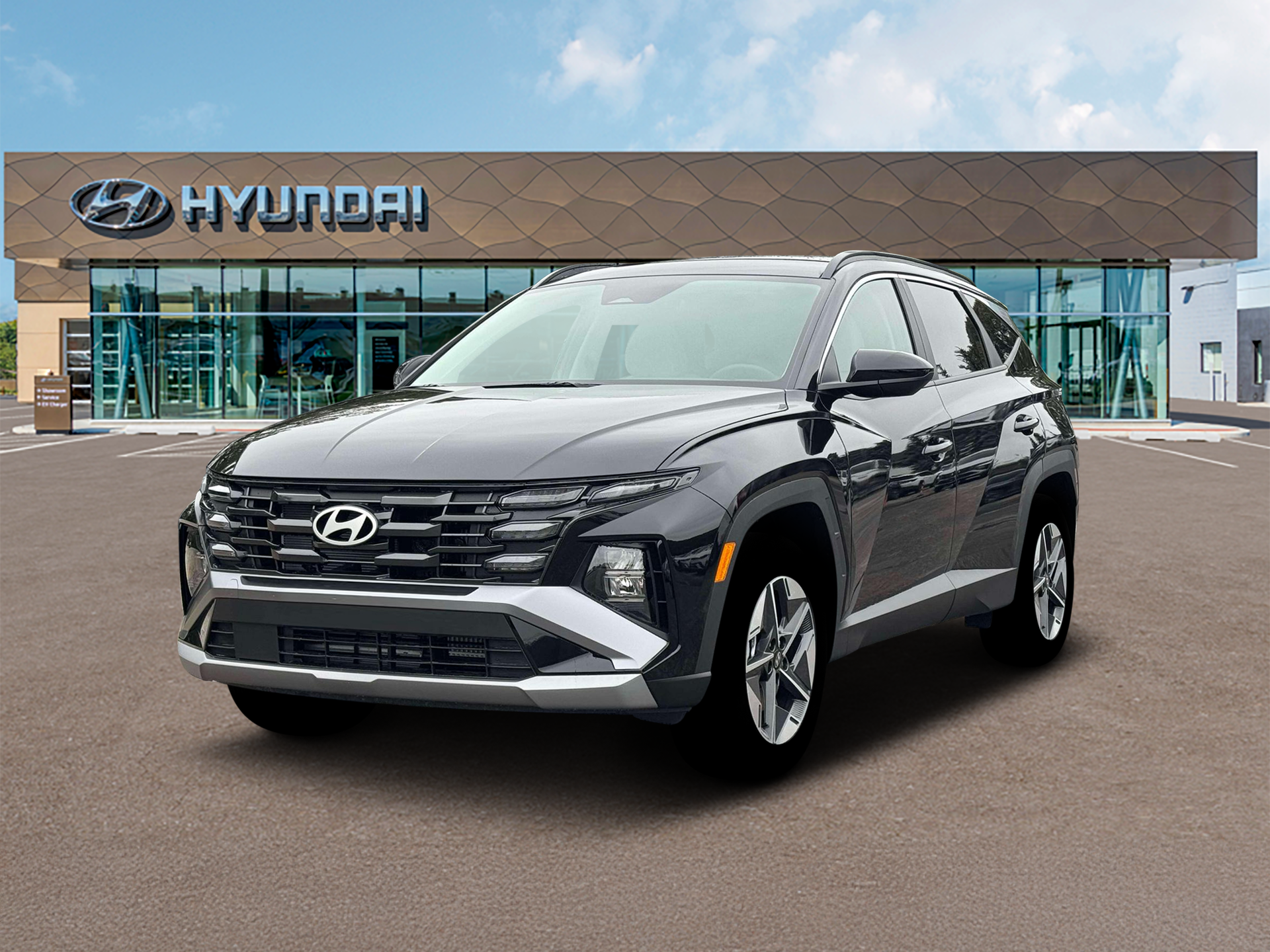 New 2026 Gray Hyundai SEL image 1