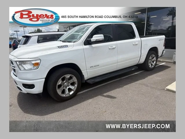Used 2021 White Ram Big Horn/Lone Star image 1