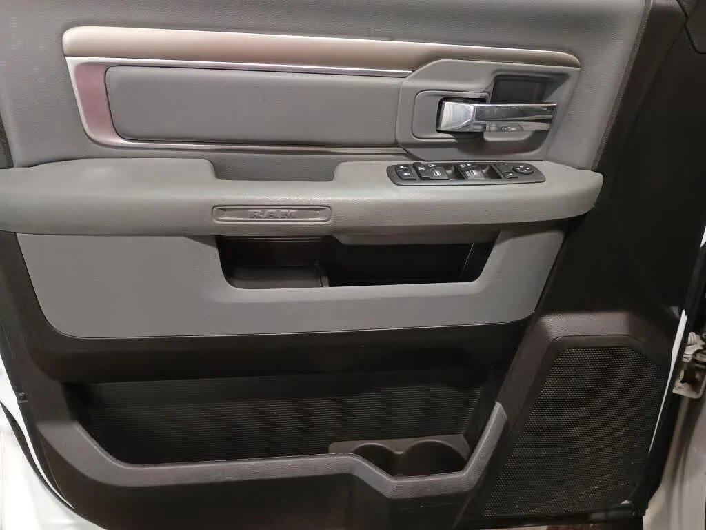 Used 2019 Bright White Clearcoat Ram SLT image 6
