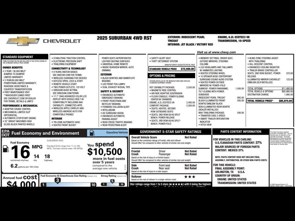 Used 2025 Beige Chevrolet RST image 3