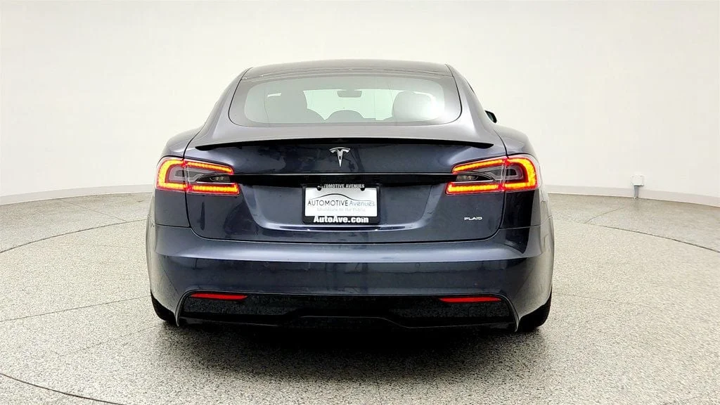 Used 2021 Midnight Silver Metallic Tesla Plaid AWD w/ 21