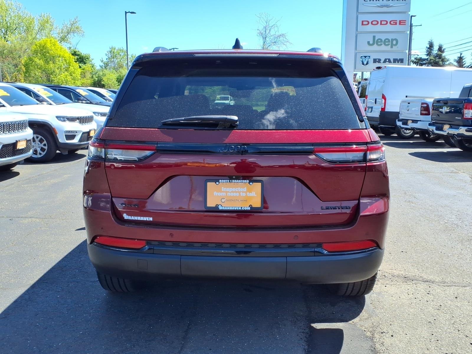 Certified Used 2023 Red Jeep Limited image 6