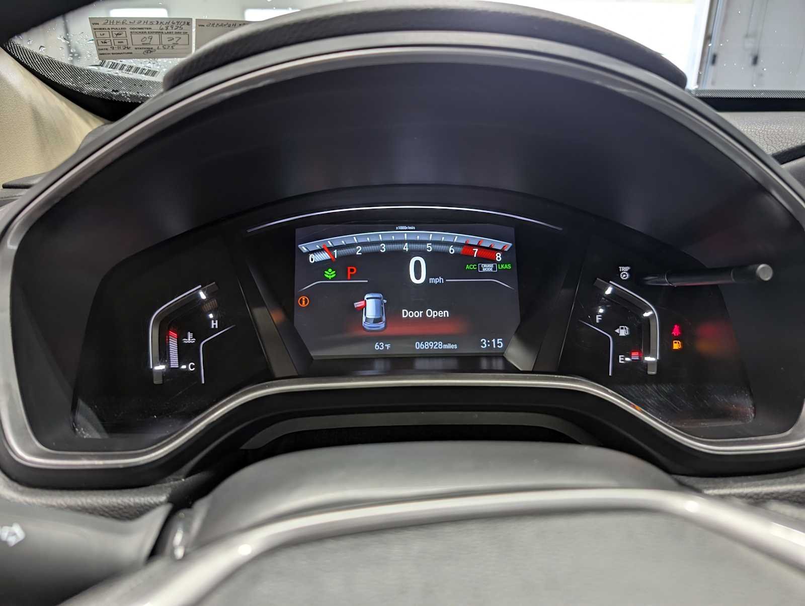 Used 2019 Platinum White Pearl Honda EX image 23