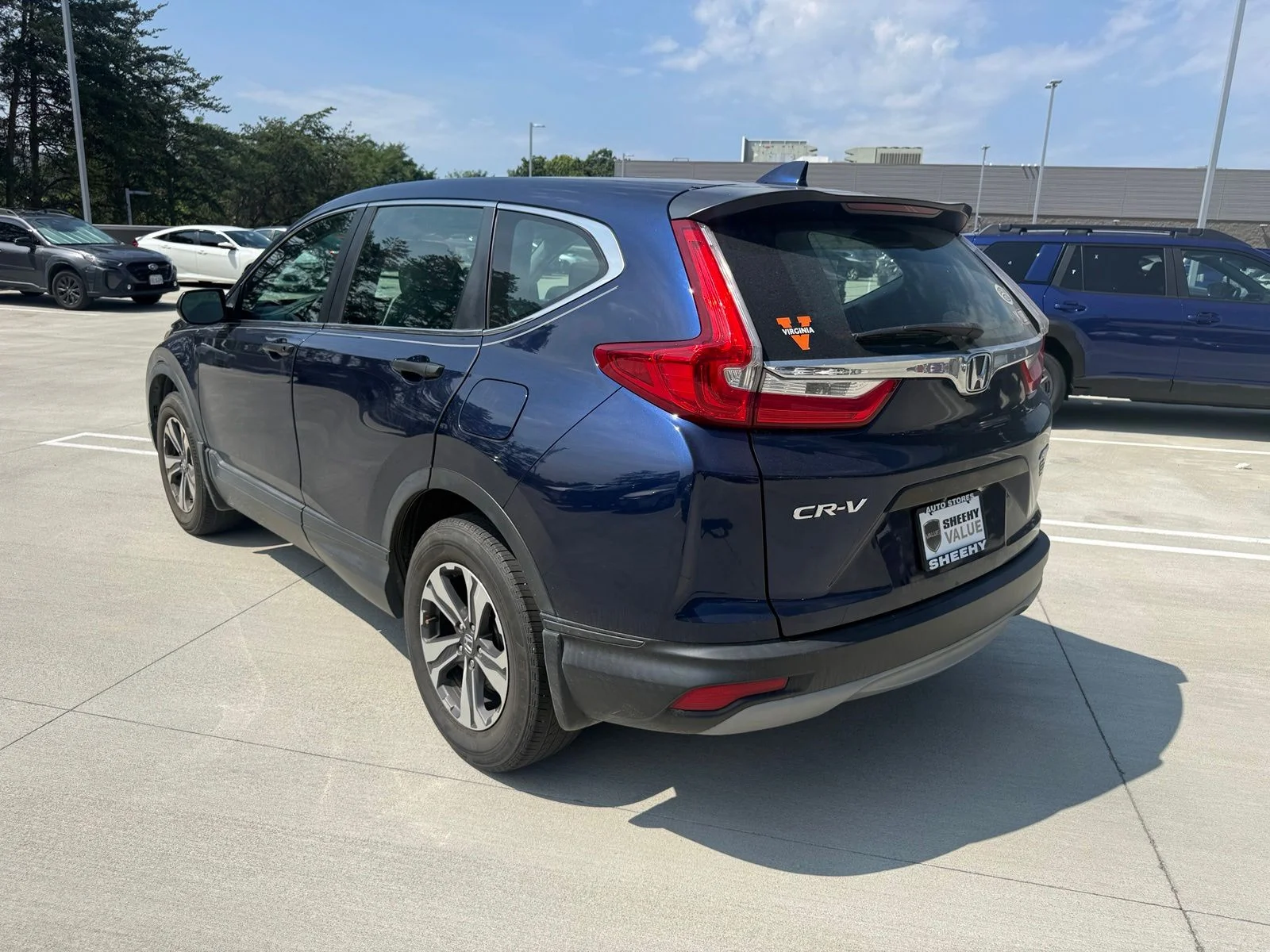 Used 2017 Blue Honda LX image 7