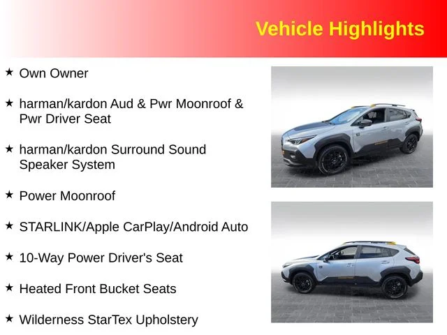 Used 2024 Silver Subaru Wilderness image 3