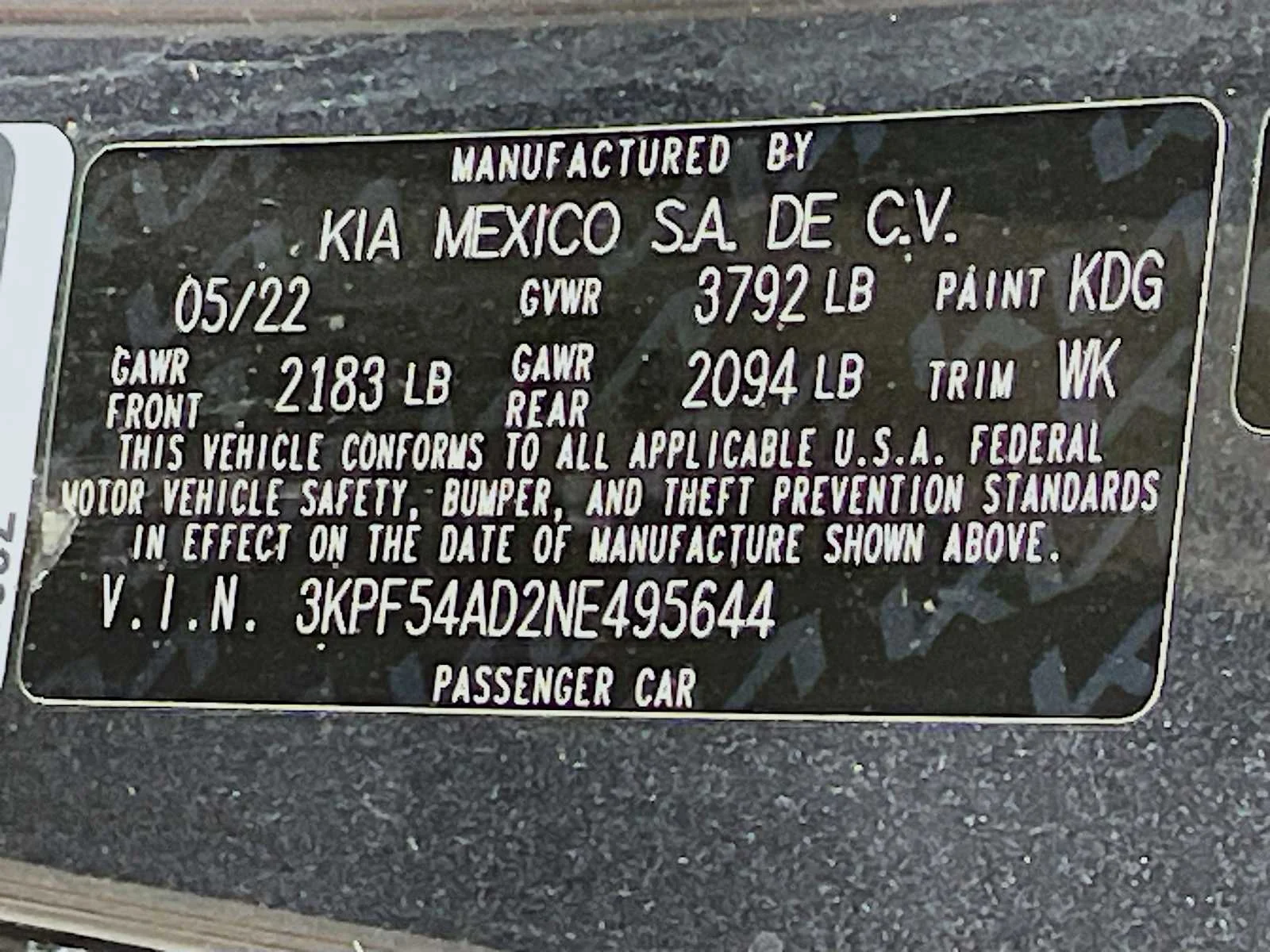Used 2022 Gravity Gray Kia GT-Line image 28