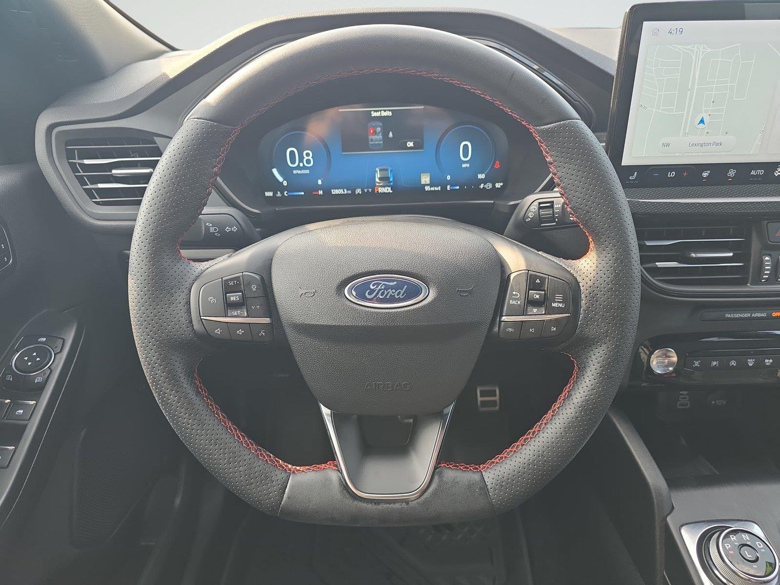 Used 2024 Star White Metallic Tri-Coat Ford ST-Line Elite image 10