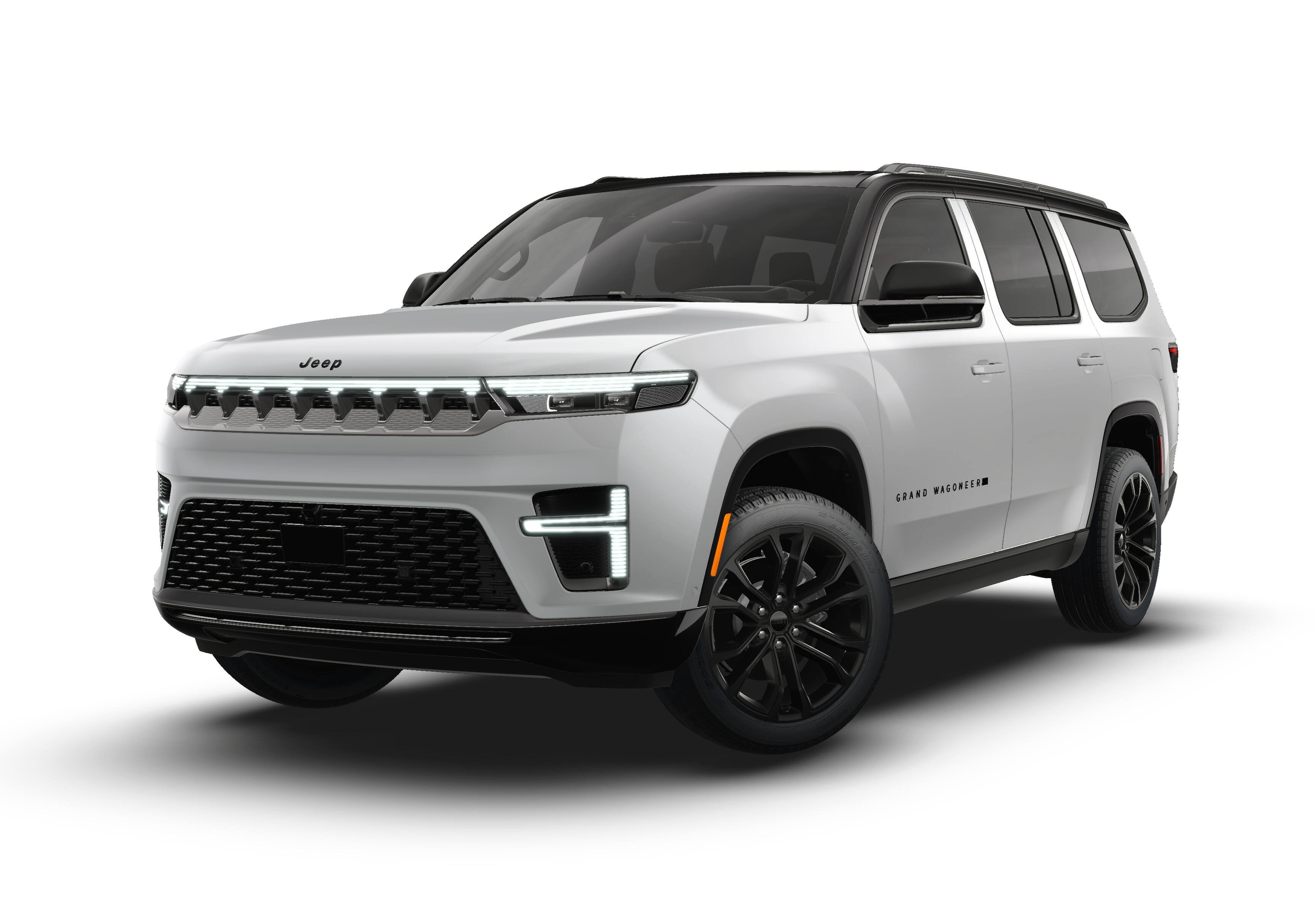 New 2026 Bright White Clear-Coat Exterior Paint Jeep SUMMIT RESERVE image 1