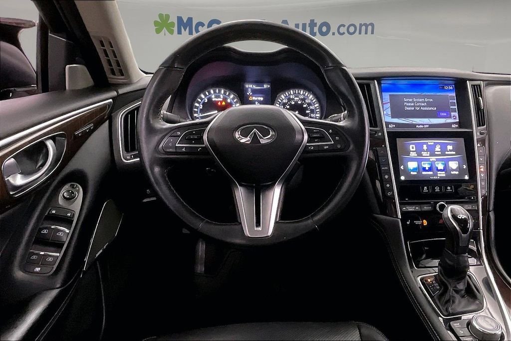 Used 2018 Black INFINITI 3.0t LUXE image 7