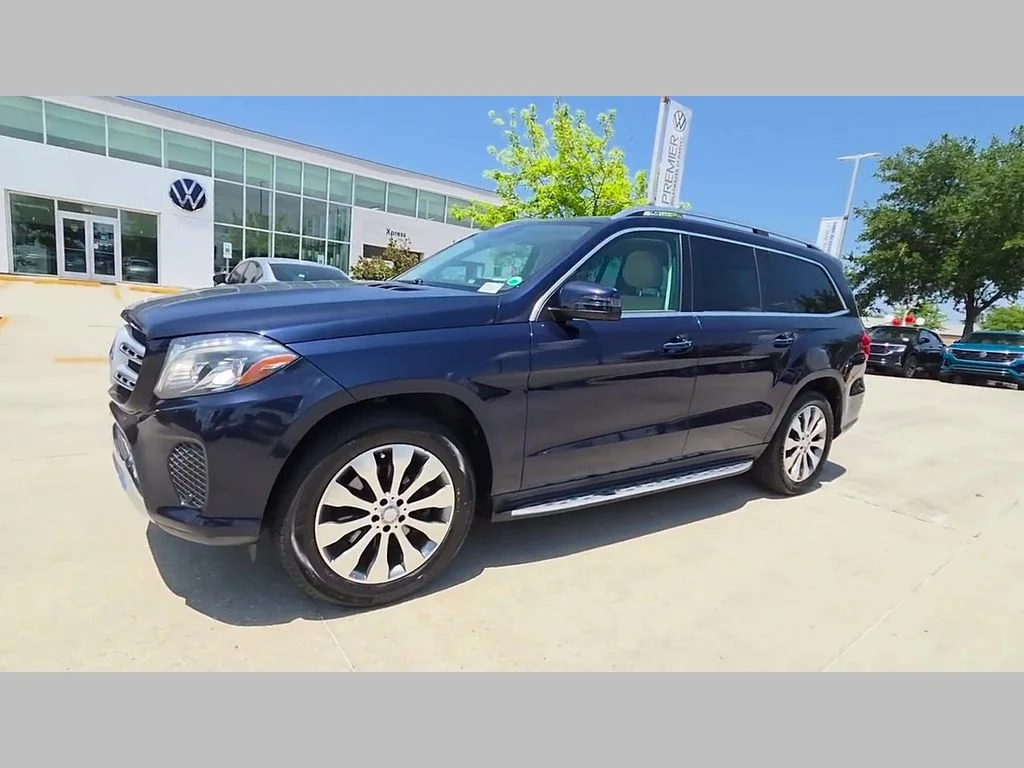 Used 2017 Blue Mercedes-Benz GLS 450 image 52