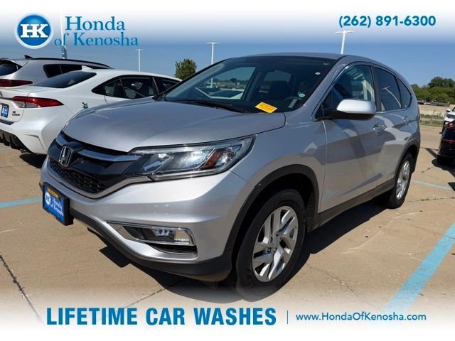 Used 2015 Alabaster Silver Metallic Honda EX image 1