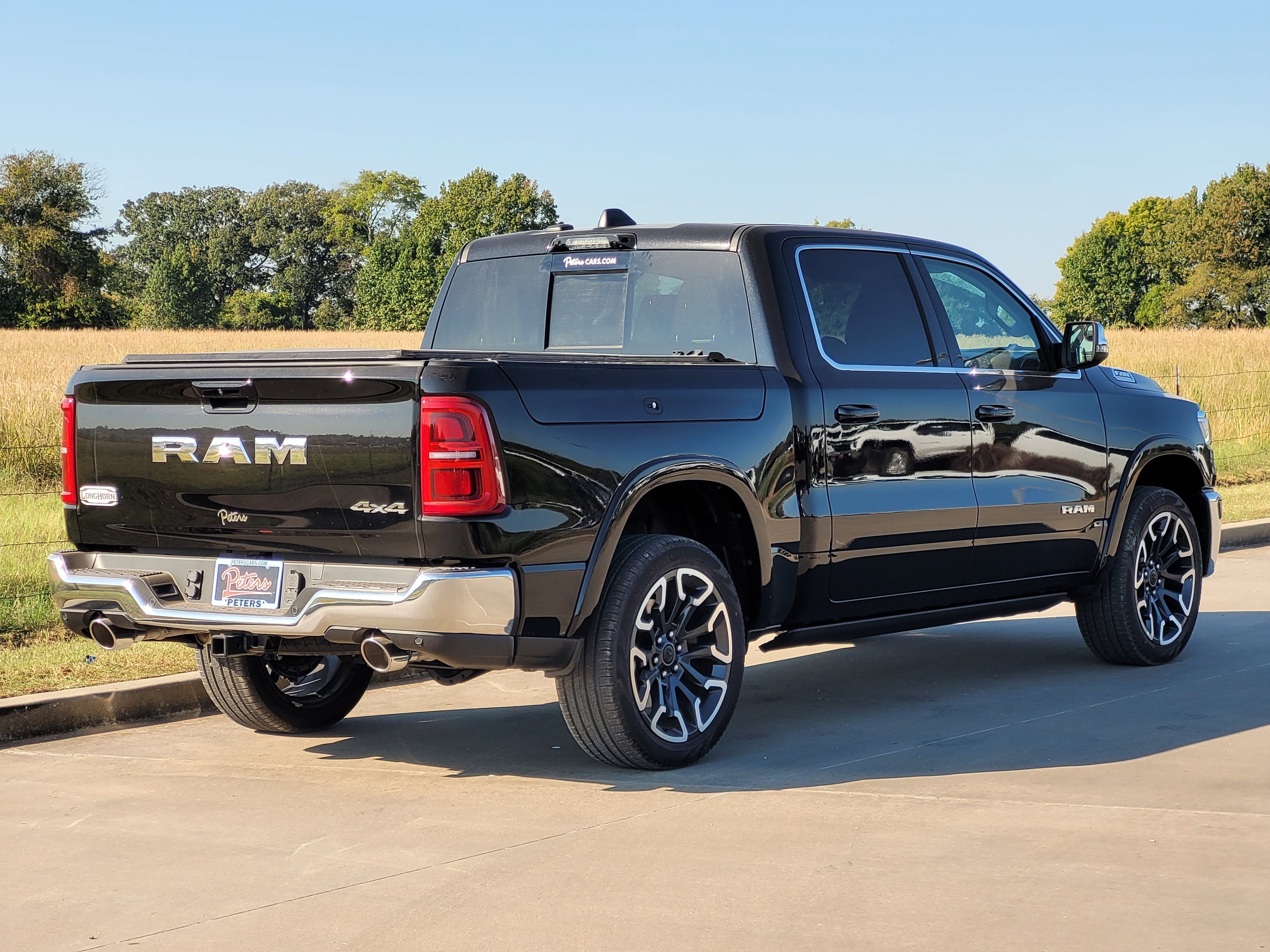 New 2026 Diamond Black Crystal Pearlcoat Ram Longhorn image 3