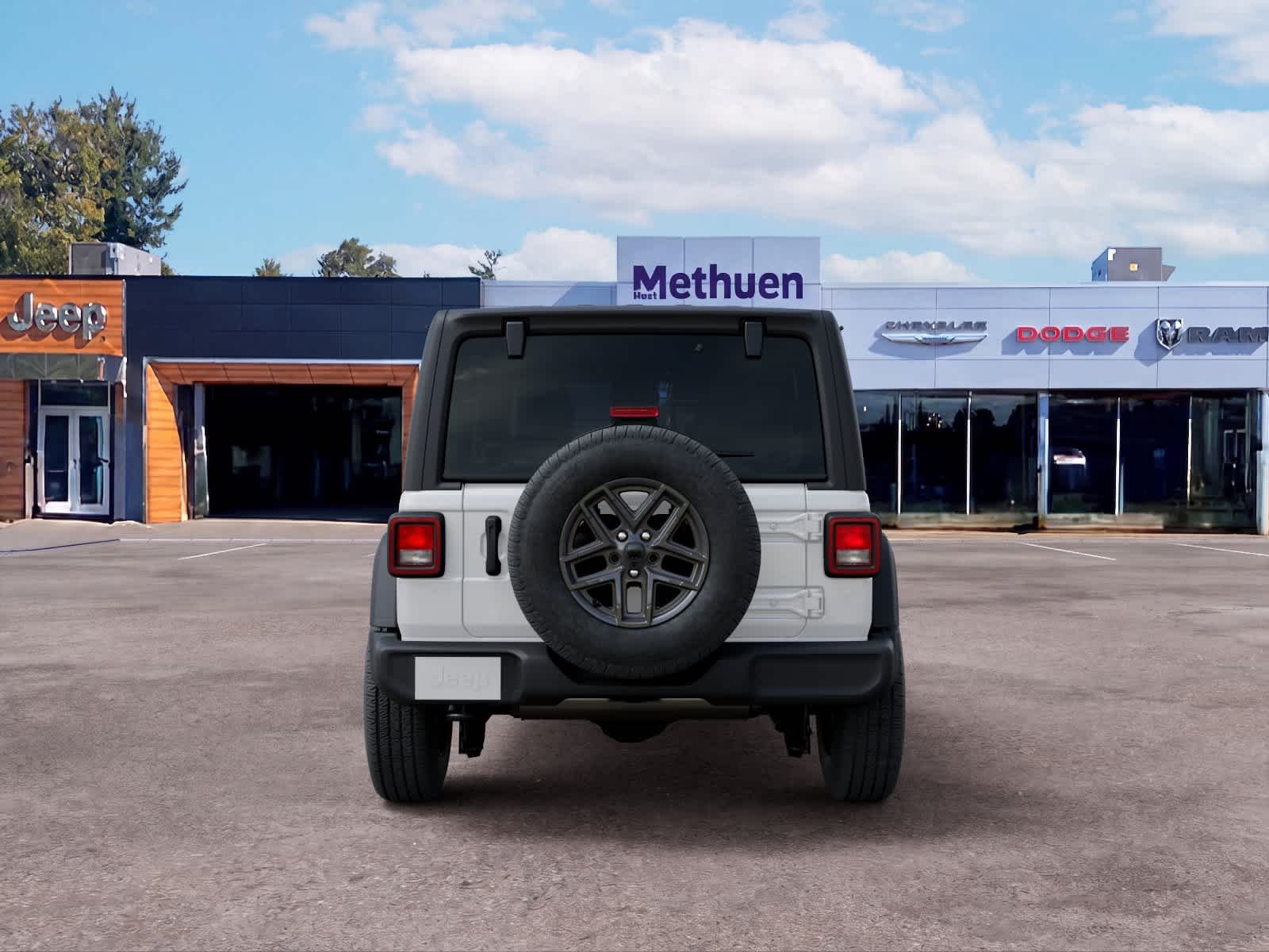 New 2026 Bright White Clearcoat Jeep Sport S image 7