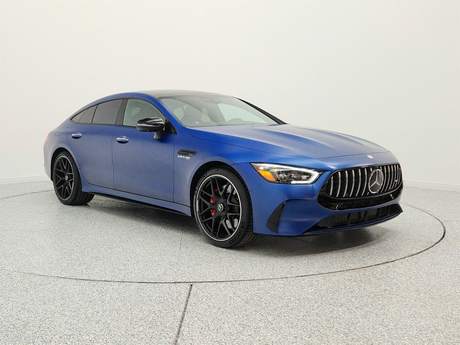 Certified Used 2024 MANUFAKTUR Starling Blue Magno Mercedes-Benz AMG® GT 63 4-Door Coupe image 3