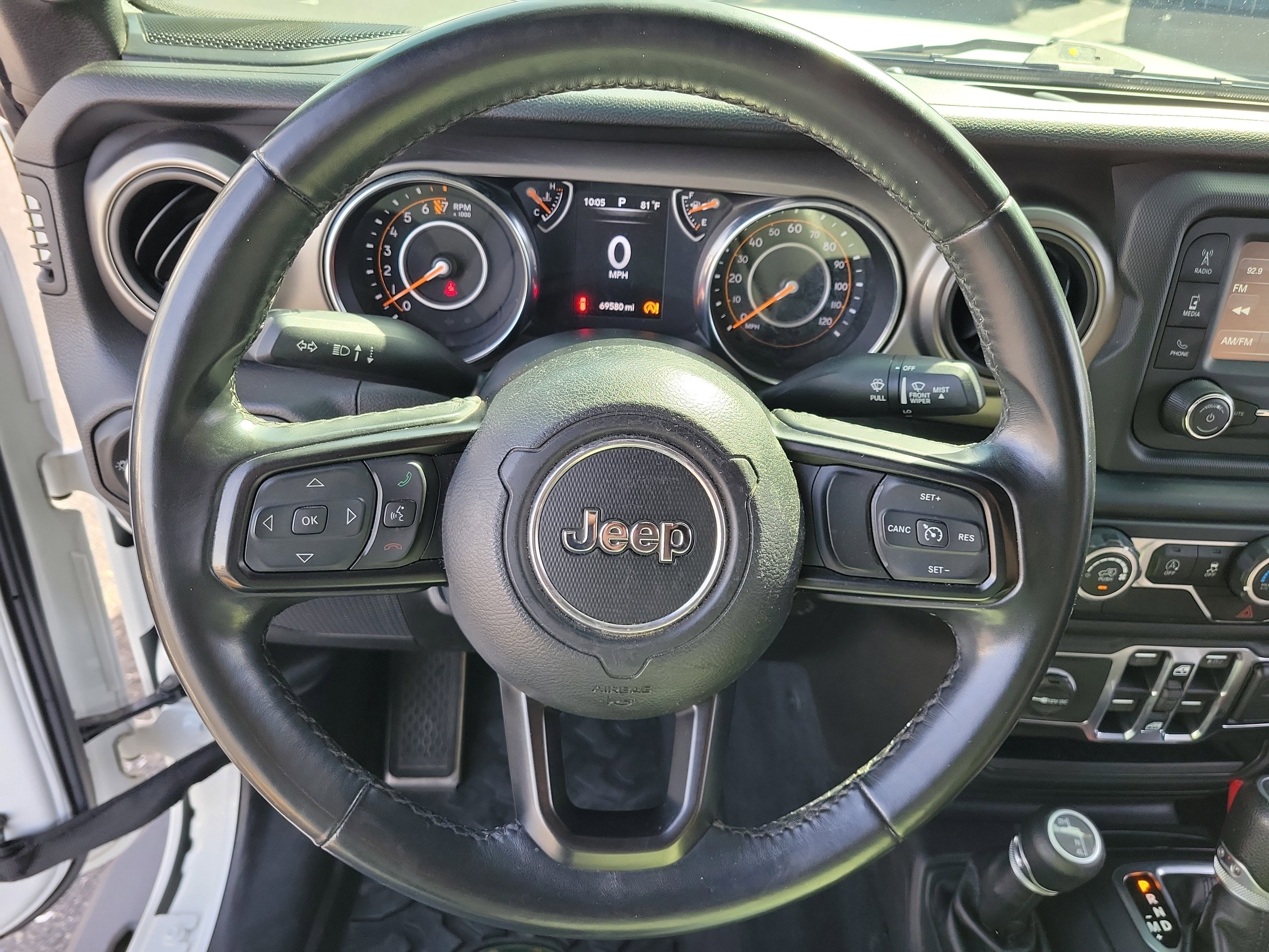 Used 2019 Bright White Clearcoat Jeep Unlimited Sport S image 22