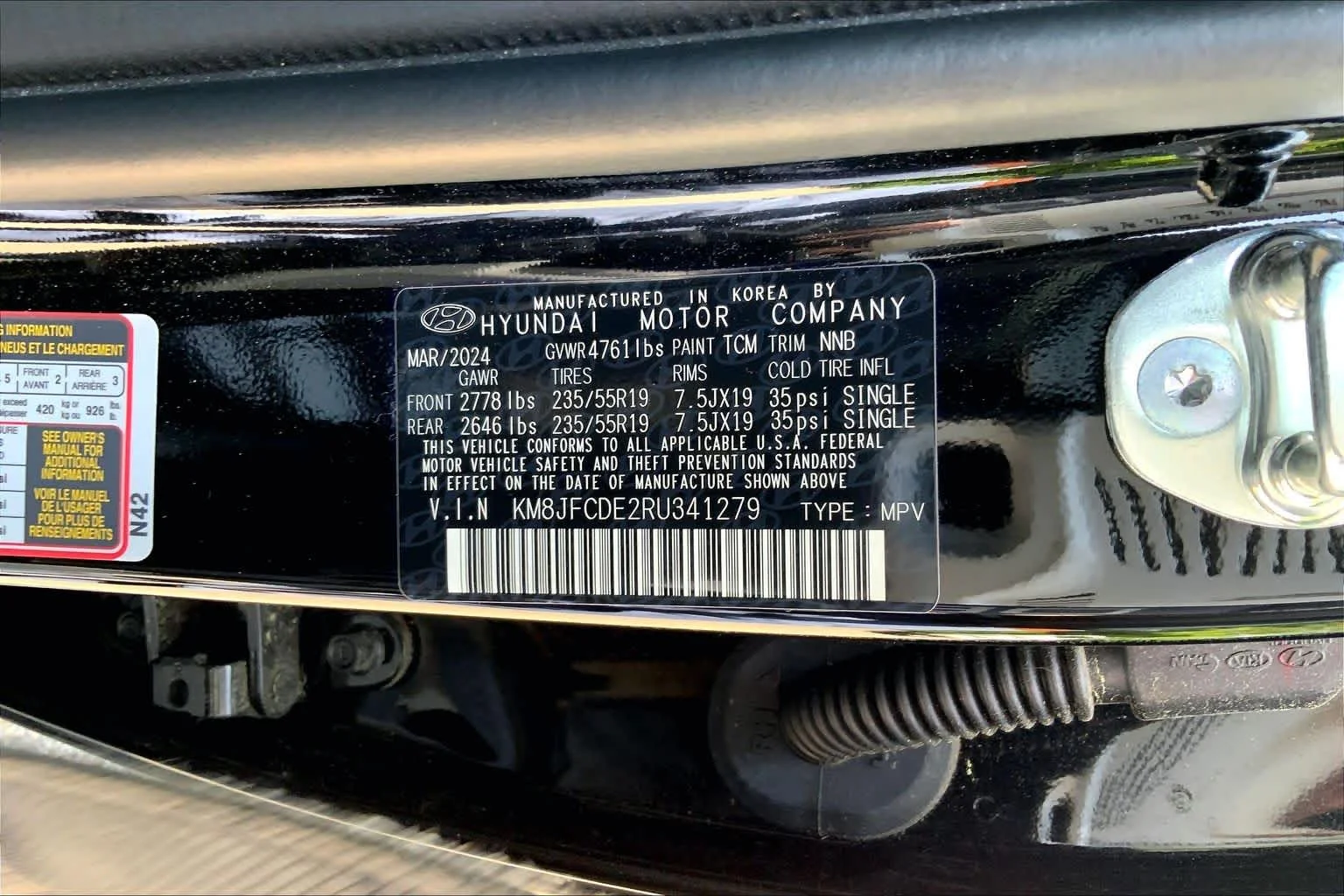 Used 2024 Black Pearl Hyundai XRT image 31